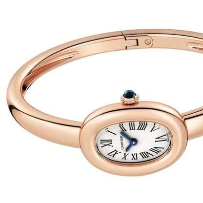 Orologio Cartier Baignoire De Cartier Modello Mini Dimensione 16 Movimento al quarzo Oro Rosa WGBA0020 - immagine 4