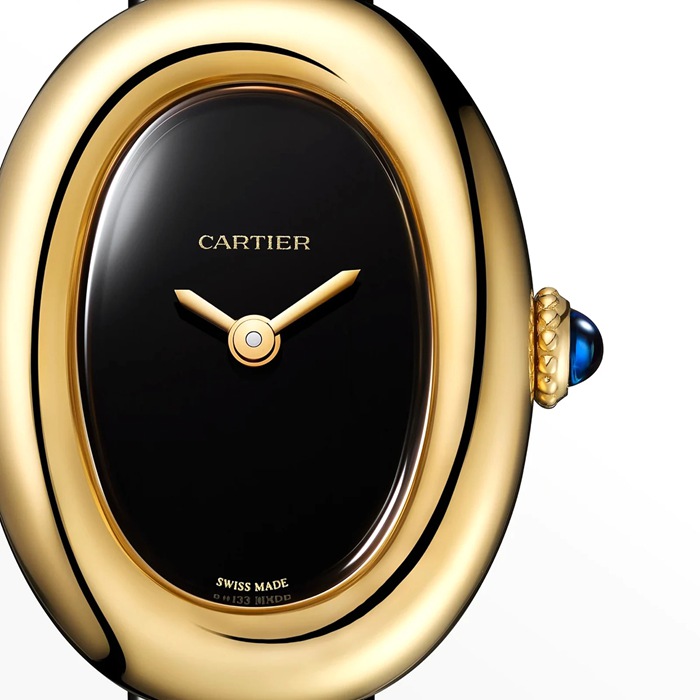 Orologio Cartier Baignoire De Cartier Modello Mini Movimento al quarzo Cassa in oro giallo WGBA0040 - immagine 2