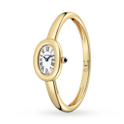 Orologio Cartier Baignoire De Cartier Modello Mini Movimento al quarzo Oro Giallo WGBA0044 - immagine 2