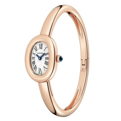 Orologio Cartier Baignoire De Cartier Modello Mini Movimento al quarzo Oro Rosa WGBA0047 - immagine 2