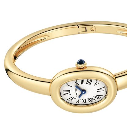 Orologio Cartier Baignoire De Cartier Modello Mini Movimento al quarzo Oro giallo 18 carati WGBA0050 - immagine 4
