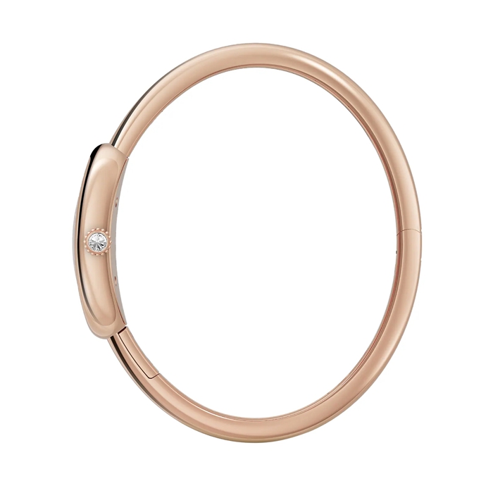 Orologio Cartier Baignoire De Cartier Modello Piccolo Misura 15 Movimento al Quarzo Cassa In Oro Rosa WJBA0041 - immagine 4