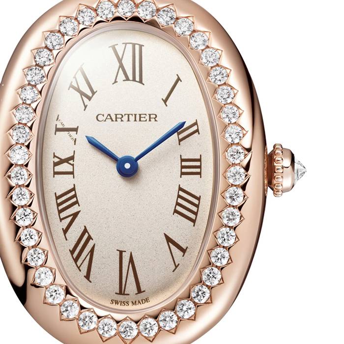 Orologio Cartier Baignoire Modello Piccolo Misura 16 Movimento al Quarzo Cassa In Oro Rosa WJBA0042 - immagine 2