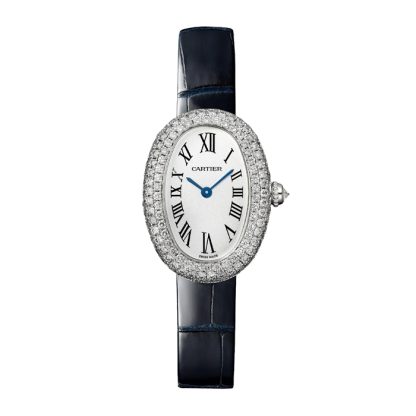 Orologio Cartier Baignoire Modello Piccolo Movimento al quarzo Cassa in oro bianco 18 carati WJBA0049