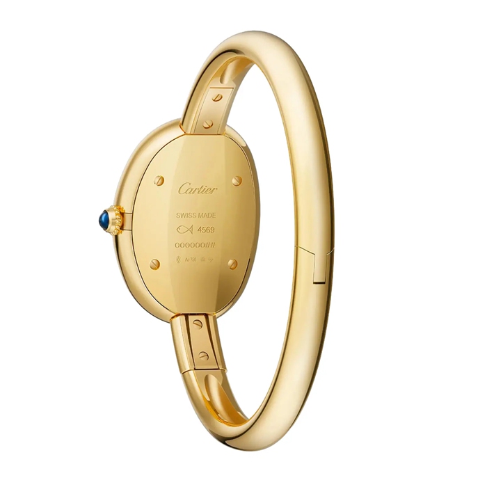 Orologio Cartier Baignoire Modello Piccolo Taglia 16 Movimento al quarzo Cassa in oro giallo WGBA0025 - immagine 3