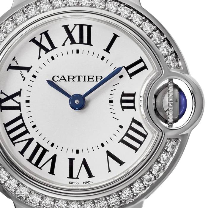 Orologio Cartier Ballon Bleu De Cartier 28mm Movimento al quarzo W4BB0030 - immagine 2