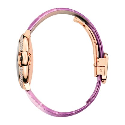 Orologio Cartier Ballon Bleu De Cartier 33 mm Movimento automatico Oro rosa Diamanti Pelle WE902066 - immagine 4