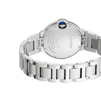 Orologio Cartier Ballon Bleu De Cartier 33 mm Movimento automatico in acciaio WSBB0062 - immagine 3