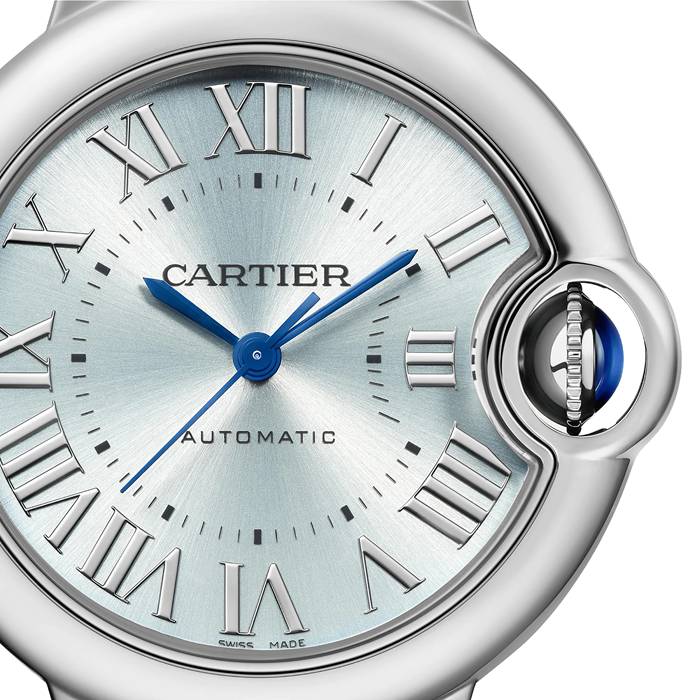 Orologio Cartier Ballon Bleu De Cartier 33 mm Movimento automatico in acciaio WSBB0062 - immagine 5