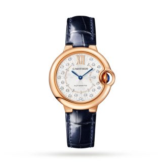 Orologio Cartier Ballon Bleu De Cartier 33 mm Movimento meccanico a carica automatica Oro rosa WGBB0052