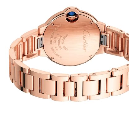 Orologio Cartier Ballon Bleu De Cartier 33 mm Movimento meccanico a carica automatica Oro rosa WGBB0054 - immagine 3