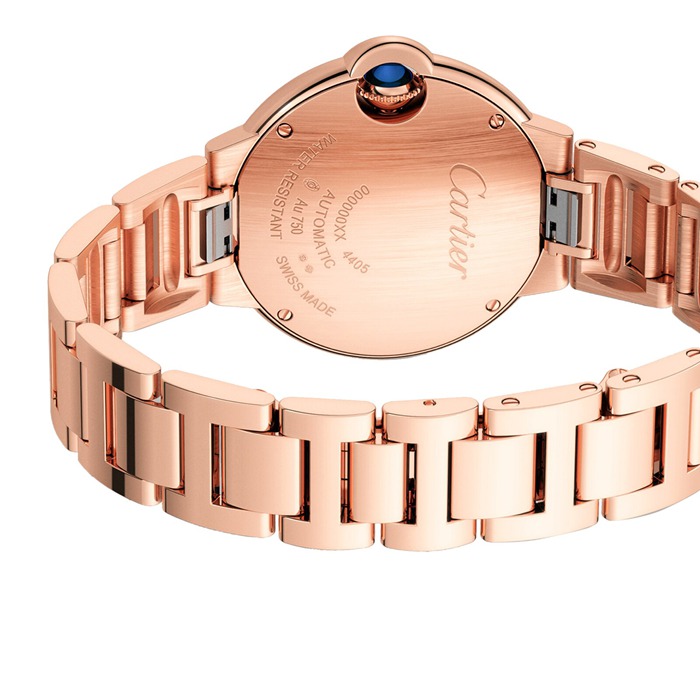 Orologio Cartier Ballon Bleu De Cartier 33 mm Movimento meccanico a carica automatica Oro rosa WGBB0054 - immagine 3