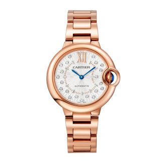 Orologio Cartier Ballon Bleu De Cartier 33 mm Movimento meccanico a carica automatica Oro rosa WGBB0054