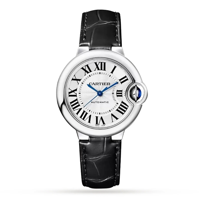 Orologio Cartier Ballon Bleu De Cartier 33 mm Movimento meccanico a carica automatica in acciaio WSBB0030