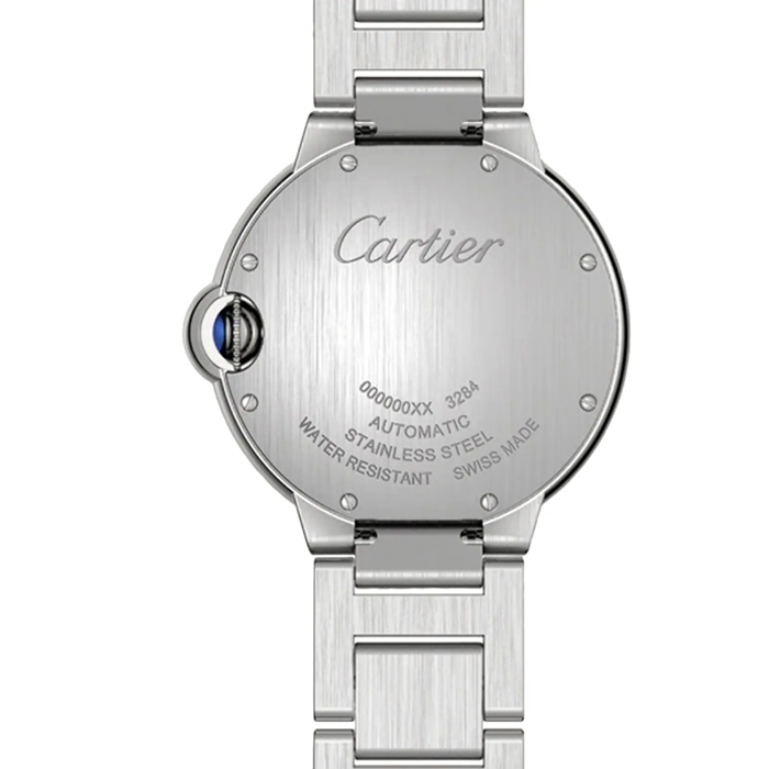 Orologio Cartier Ballon Bleu De Cartier 36mm Movimento meccanico a carica automatica in acciaio W4BB0024 - immagine 2