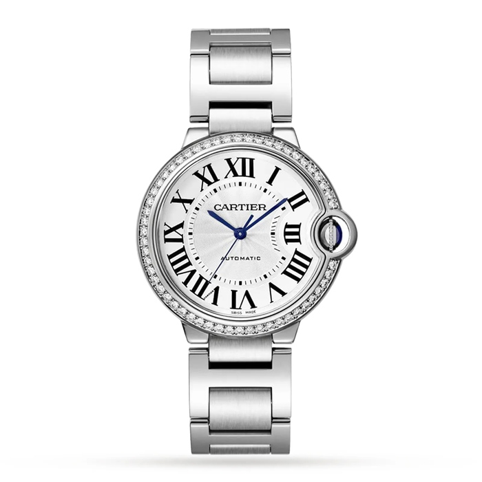 Orologio Cartier Ballon Bleu De Cartier 36mm Movimento meccanico a carica automatica in acciaio W4BB0024