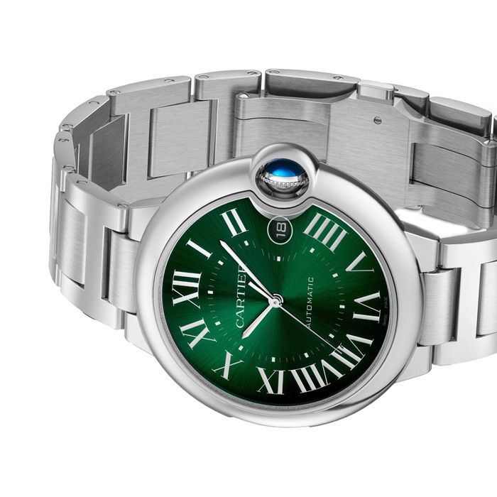 Orologio Cartier Ballon Bleu De Cartier 40 mm Movimento meccanico a carica automatica acciaio WSBB0071 - immagine 3