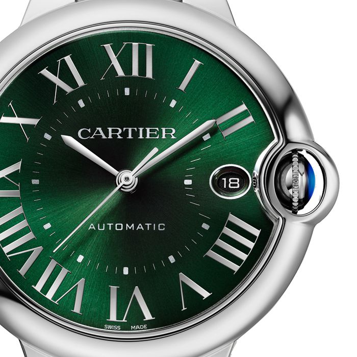 Orologio Cartier Ballon Bleu De Cartier 40 mm Movimento meccanico a carica automatica acciaio WSBB0071 - immagine 4