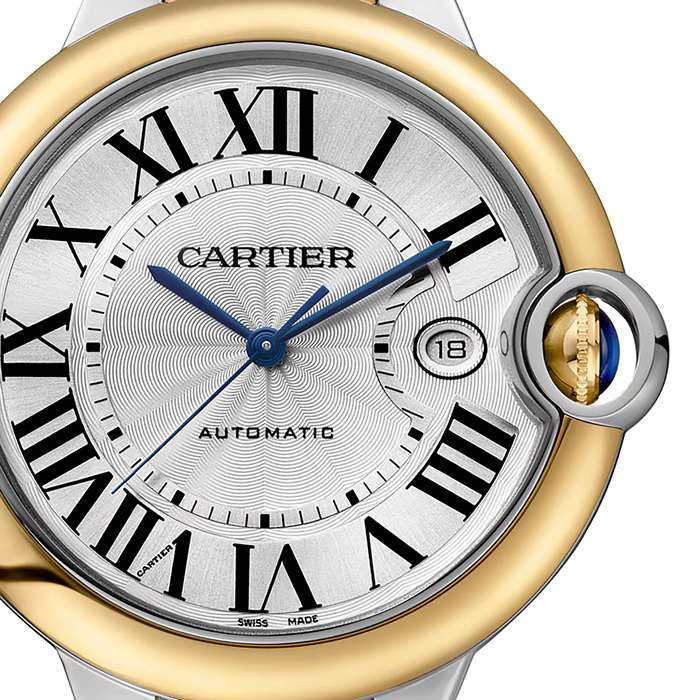 Orologio Cartier Ballon Bleu De Cartier 42 mm Carica automatica Cassa in acciaio W2BB0039 - immagine 2