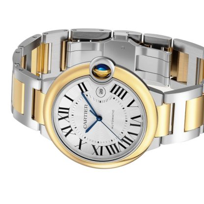 Orologio Cartier Ballon Bleu De Cartier 42 mm Carica automatica Cassa in acciaio W2BB0039 - immagine 4