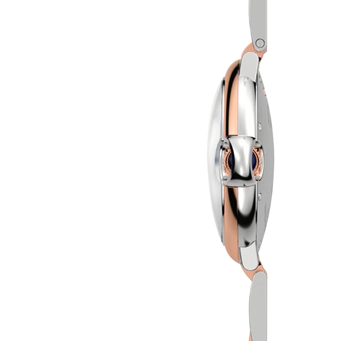 Orologio Cartier Ballon Bleu De Cartier Movimento meccanico 36 Mm con carica automatica Cassa in acciaio Oro Rosa W2BB0033 - immagine 4