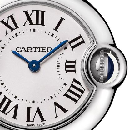 Orologio Cartier Ballon Bleu de Cartier 28 mm movimento al quarzo cassa in acciaio WSBB0067 - immagine 2