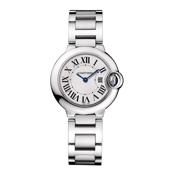 Orologio Cartier Ballon Bleu de Cartier 28 mm movimento al quarzo cassa in acciaio WSBB0067