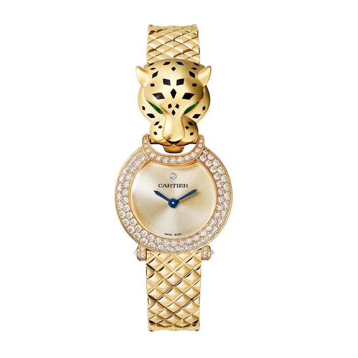 Orologio Cartier La Panthère Movimento al quarzo 23,6 mm Oro giallo HPI01526
