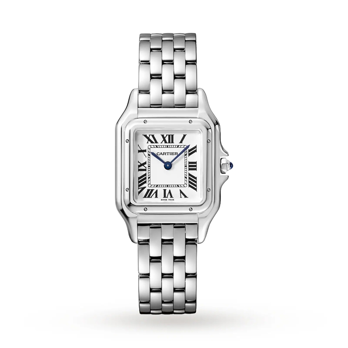 Orologio Cartier Panthère De Cartier Modello Medio Movimento al quarzo Acciaio WSPN0015