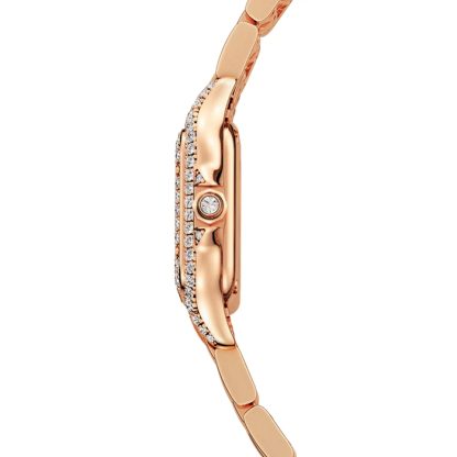 Orologio Cartier Panthère De Cartier Modello Mini Movimento al quarzo Oro Rosa WJPN0045 - immagine 4