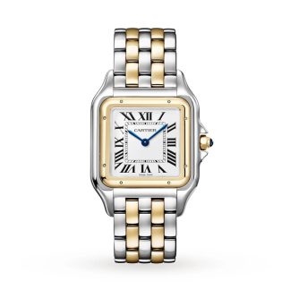 Orologio Cartier Panthère De Cartier Modello grande Movimento al quarzo Oro giallo Acciaio W2PN0016