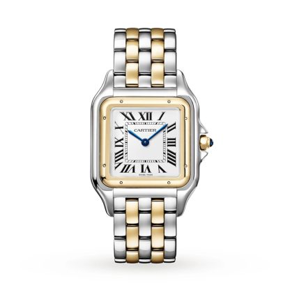 Orologio Cartier Panthère De Cartier Modello grande Movimento al quarzo Oro giallo Acciaio W2PN0016