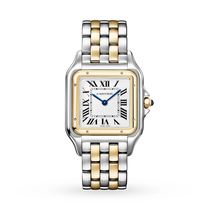 Orologio Cartier Panthère De Cartier Modello grande Movimento al quarzo Oro giallo Acciaio W2PN0016