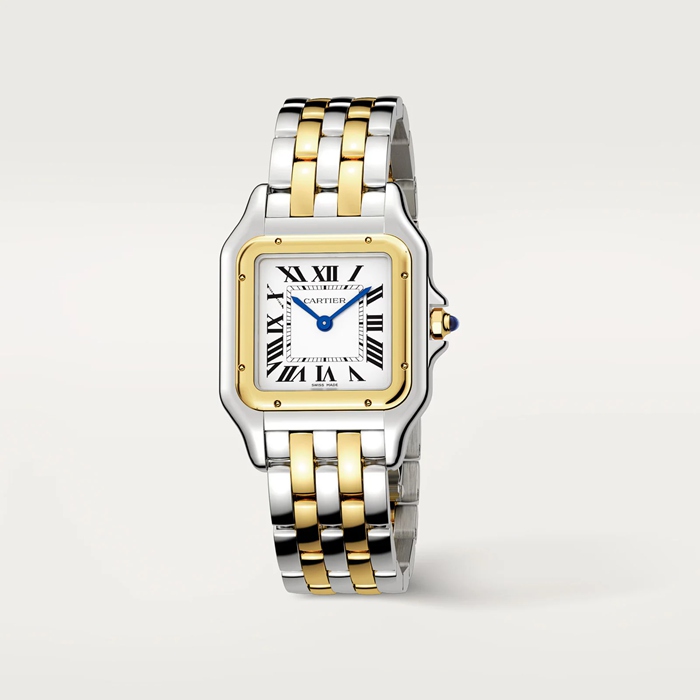 Orologio Cartier Panthere De Cartier Modello medio Movimento al quarzo Cassa in oro giallo W2PN0019 - immagine 2