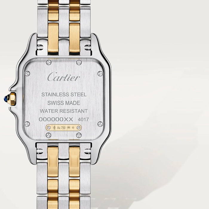 Orologio Cartier Panthere De Cartier Modello medio Movimento al quarzo Cassa in oro giallo W2PN0019 - immagine 4