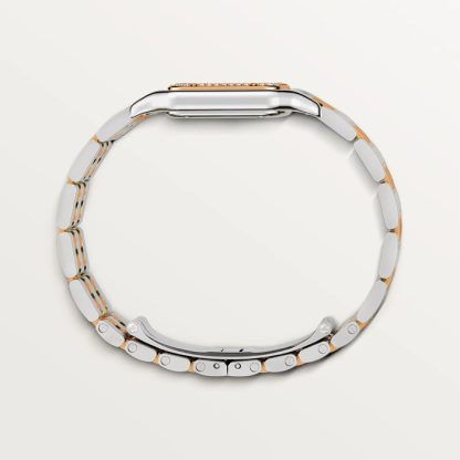 Orologio Cartier Panthere De Cartier Modello medio Movimento al quarzo Cassa in oro rosa W3PN0015 - immagine 5