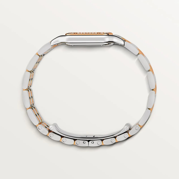 Orologio Cartier Panthere De Cartier Modello medio Movimento al quarzo Cassa in oro rosa W3PN0015 - immagine 5
