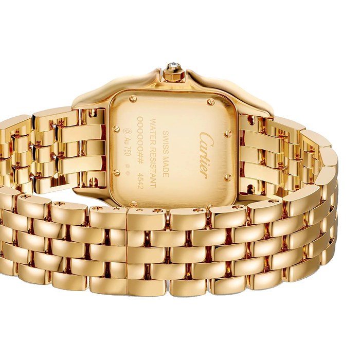 Orologio Cartier Panthère De Cartier Modello medio Movimento al quarzo Oro giallo 18 carati WJPN0043 - immagine 2