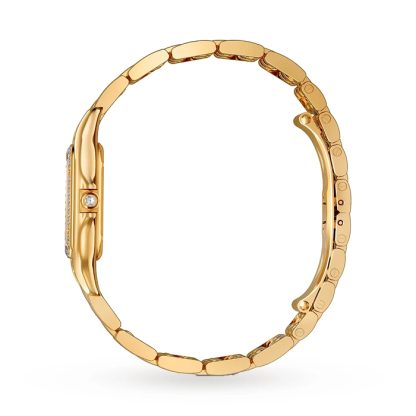 Orologio Cartier Panthère De Cartier Modello medio Movimento al quarzo Oro giallo 18 carati WJPN0043 - immagine 3