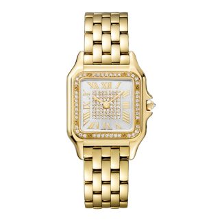 Orologio Cartier Panthère De Cartier Modello medio Movimento al quarzo Oro giallo 18 carati WJPN0043
