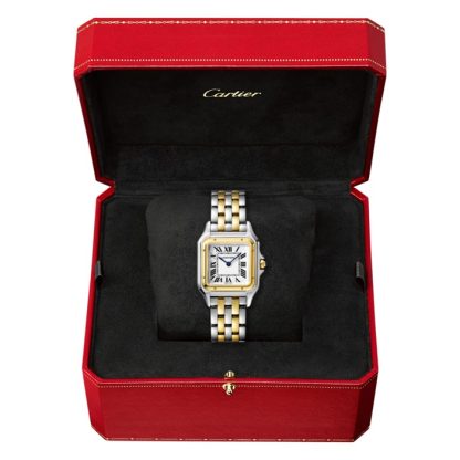 Orologio Cartier Panthère De Cartier Modello medio Movimento al quarzo Oro giallo Acciaio W2PN0014 - immagine 2