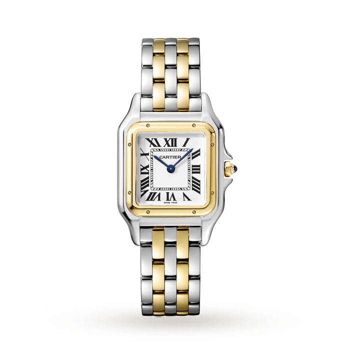 Orologio Cartier Panthère De Cartier Modello medio Movimento al quarzo Oro giallo Acciaio W2PN0014