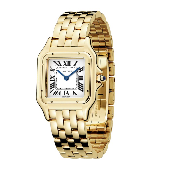 Orologio Cartier Panthère De Cartier Modello medio Movimento al quarzo Oro giallo WGPN0045 - immagine 2