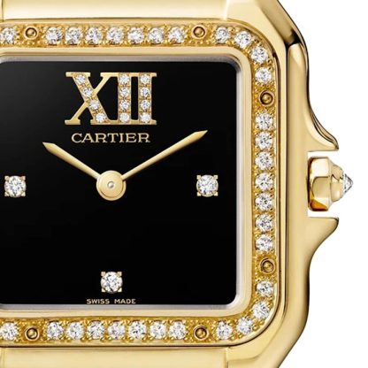 Orologio Cartier Panthère De Cartier Modello medio Movimento al quarzo Oro giallo WJPN0044 - immagine 2