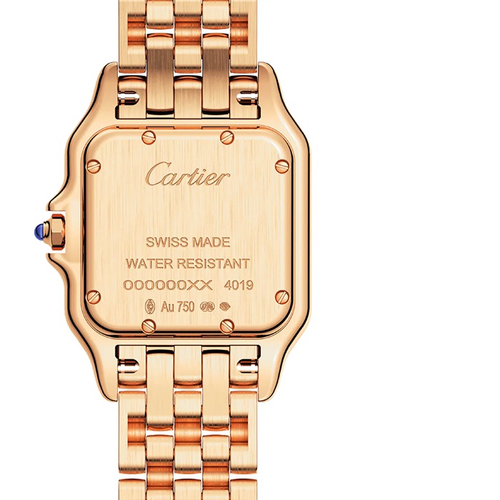 Orologio Cartier Panthère De Cartier Modello medio Movimento al quarzo Oro rosa WGPN0007 - immagine 2
