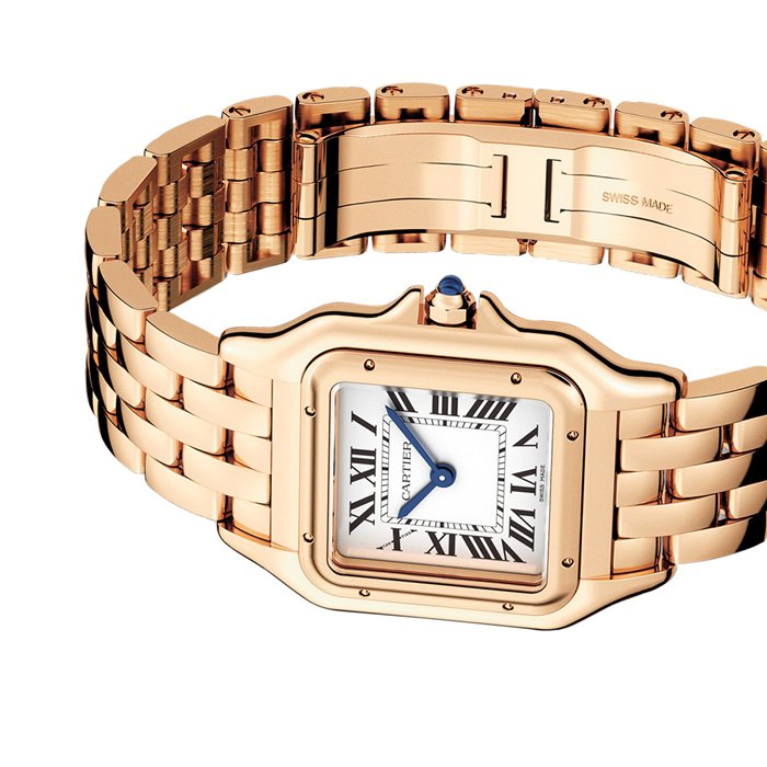 Orologio Cartier Panthère De Cartier Modello medio Movimento al quarzo Oro rosa WGPN0007 - immagine 3