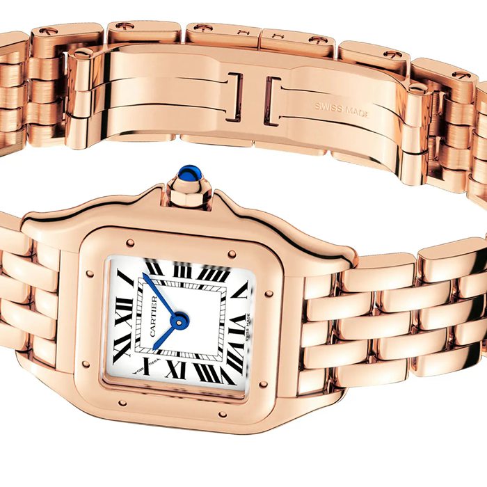 Orologio Cartier Panthere De Cartier Modello piccolo Cassa con movimento al quarzo in oro rosa WGPN0006-OWN - immagine 4