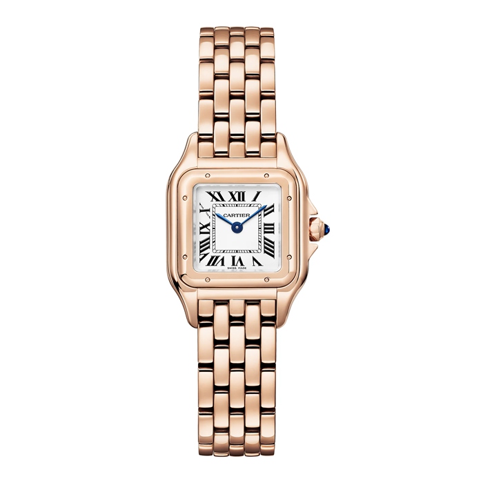 Orologio Cartier Panthère De Cartier Modello piccolo Cassa con movimento al quarzo in oro rosa WGPN0006