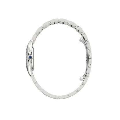 Orologio Cartier Panthère De Cartier Modello piccolo Movimento al quarzo Acciaio Diamanti W4PN0016 - immagine 5