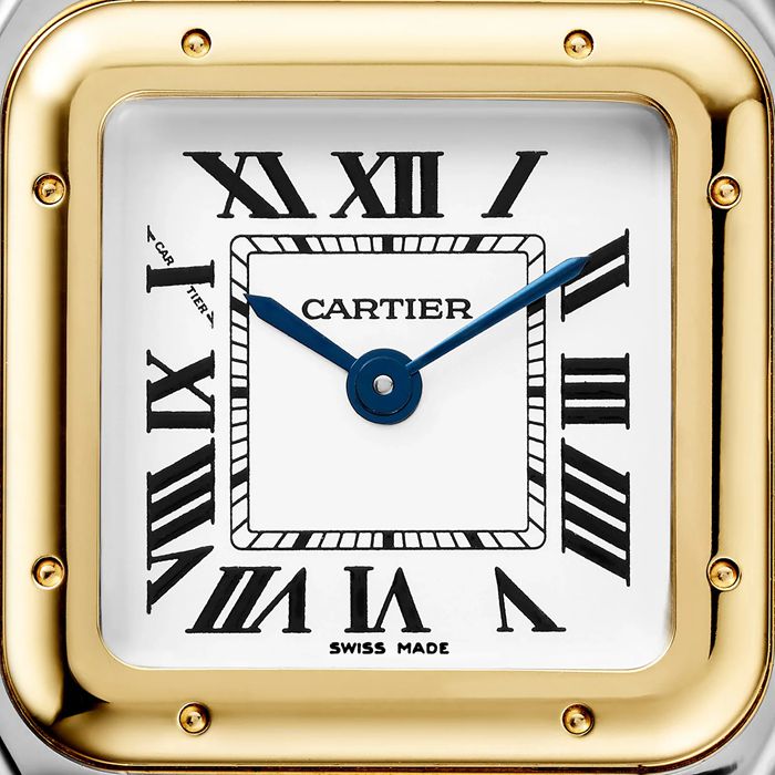Orologio Cartier Panthere De Cartier Modello piccolo Movimento al quarzo Oro giallo Acciaio W2PN0018 - immagine 2